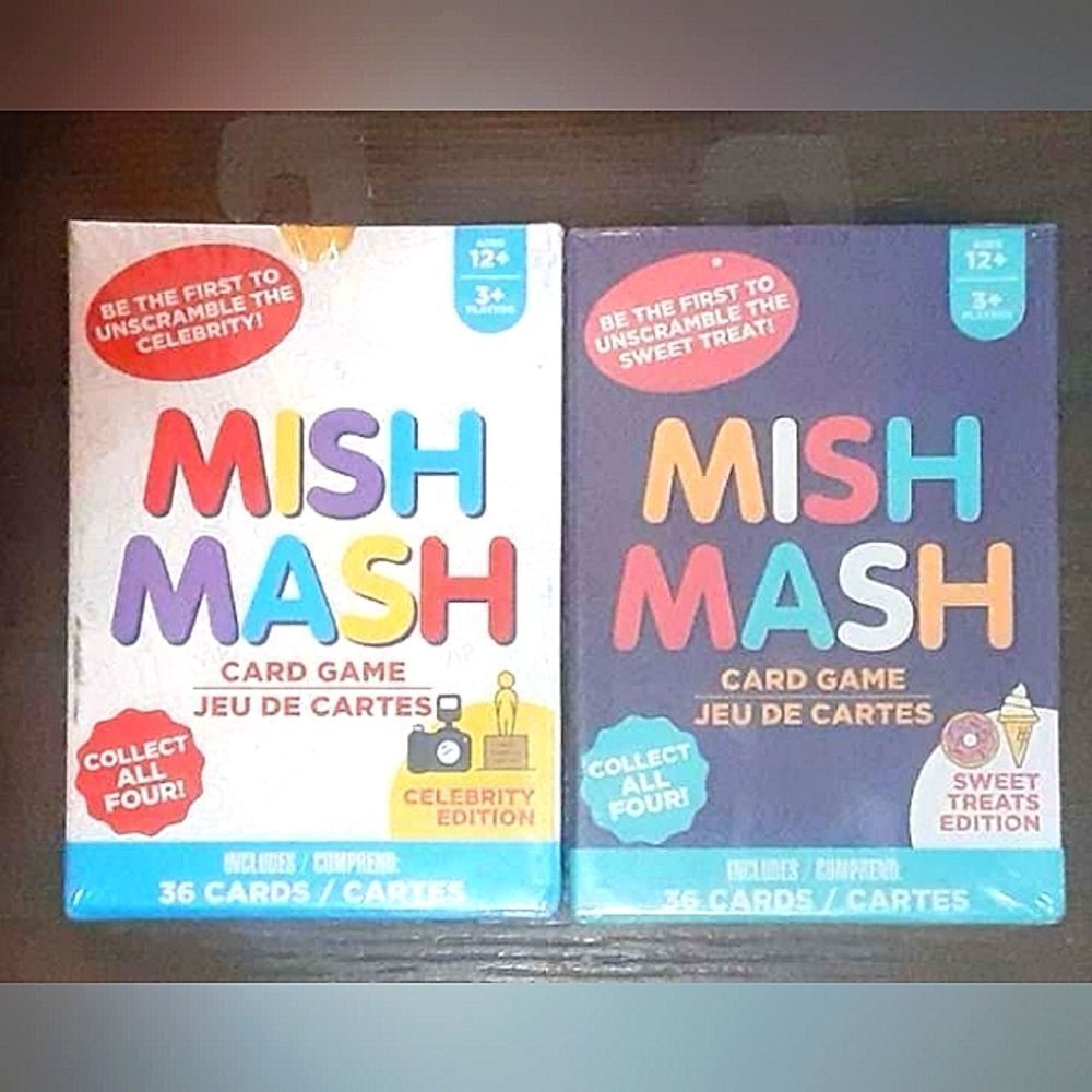 Set of 2 Mish Mash Card Games